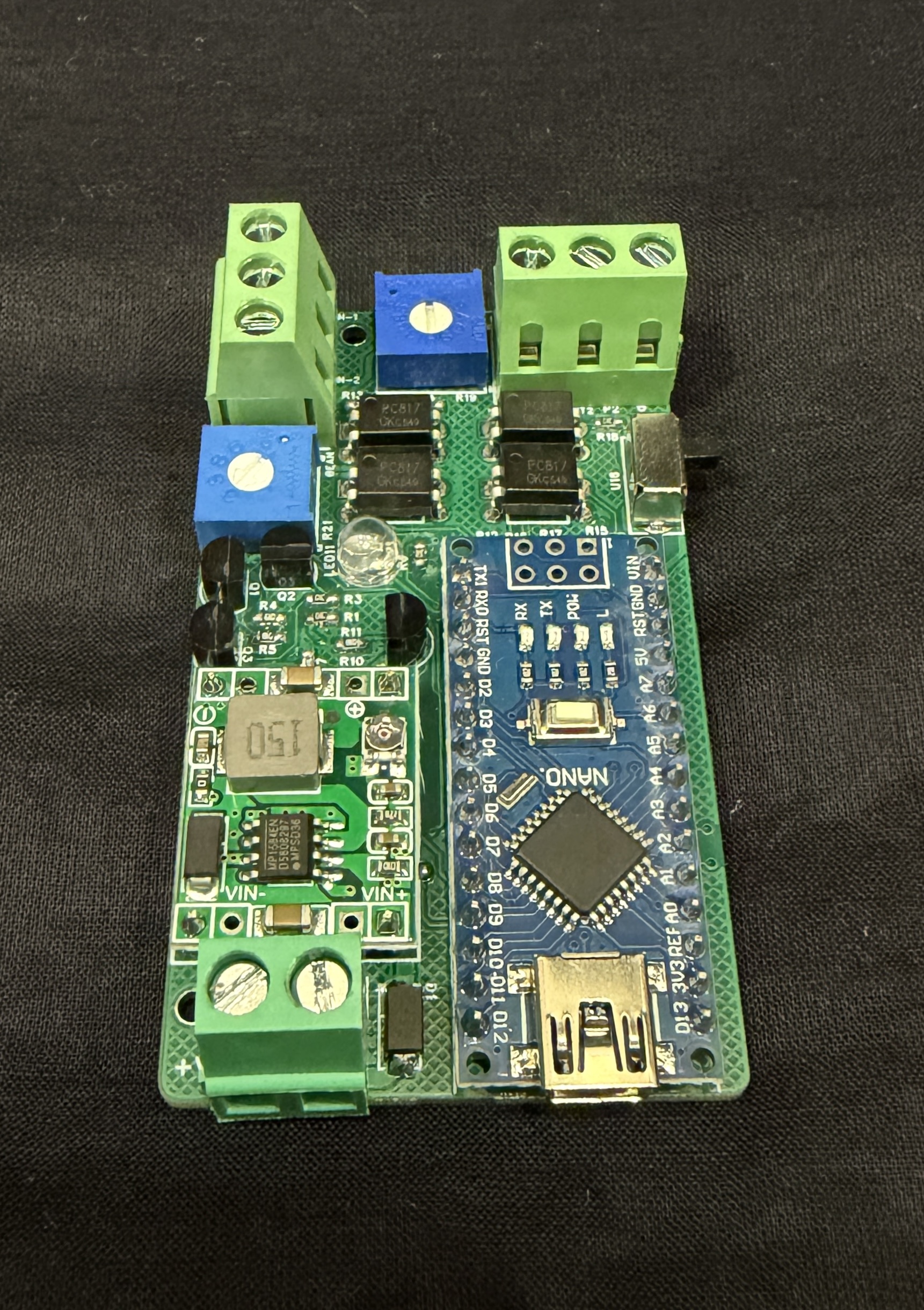 Speedometer controller – detail view