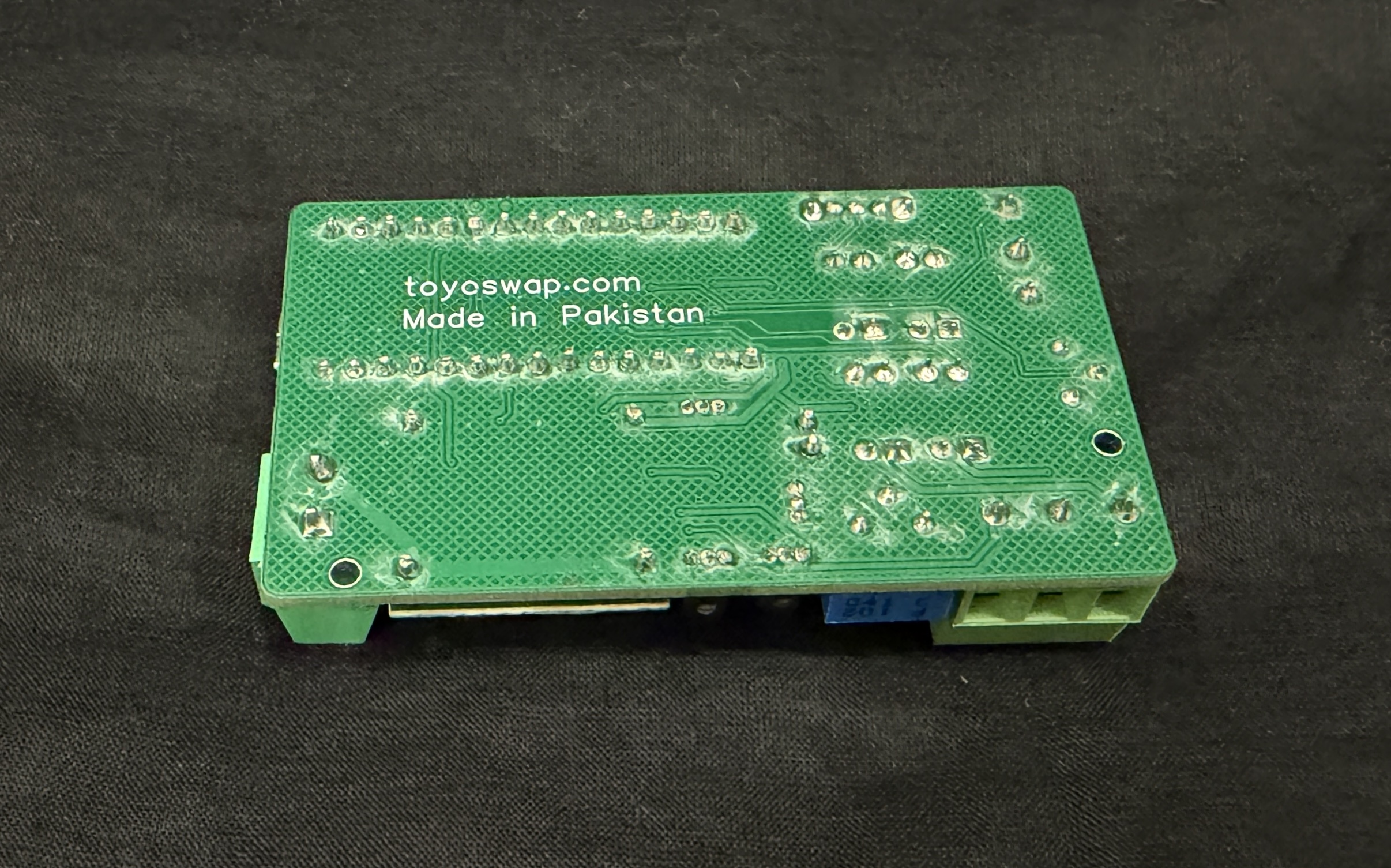 Speedometer controller – alternate angle